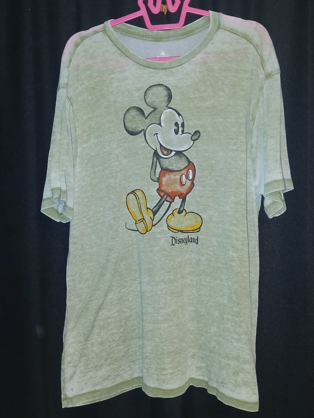 Disney Parks Mickey Mouse Disneyland Lightweight T-Shirt, Size L Women's